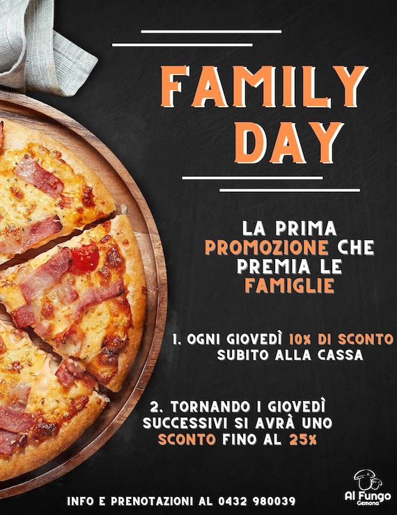 family-day Promozione family day